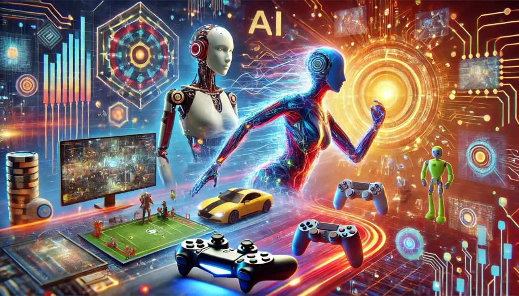 AI引领未来游戏革新：从智能NPC到虚拟世界的自我进化